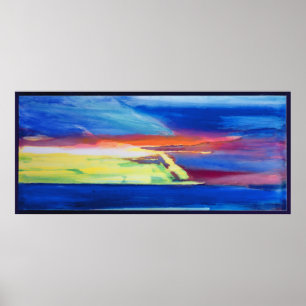 Abstract composition poster