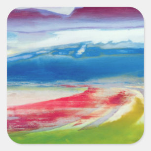 Abstract Composition Square Sticker