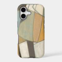 Abstract Composition with Muted Colours