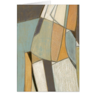Abstract Composition with Muted Colours