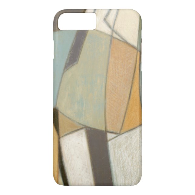 Abstract Composition with Muted Colours Case-Mate iPhone Case (Back)