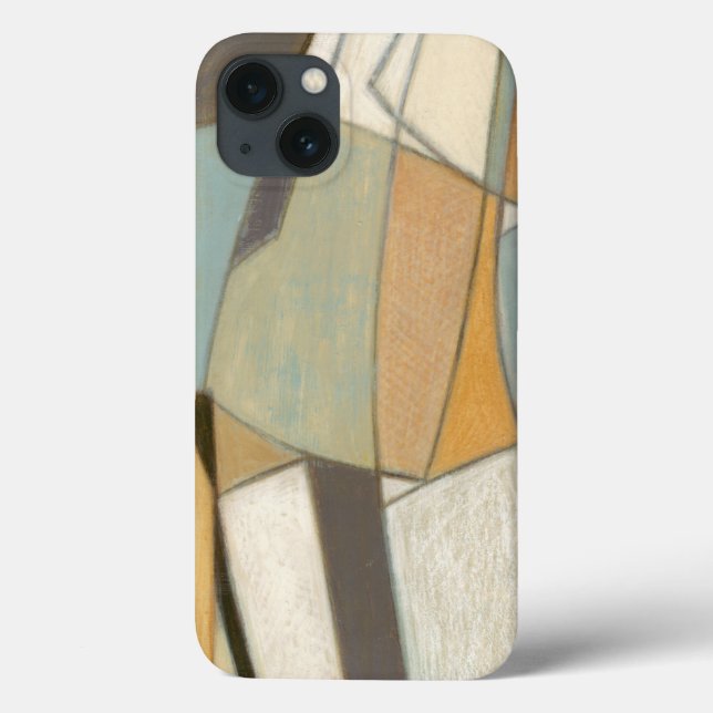 Abstract Composition with Muted Colours Case-Mate iPhone Case (Back)