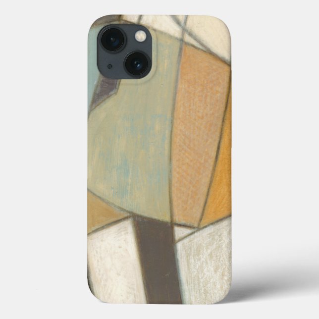 Abstract Composition with Muted Colours Case-Mate iPhone Case (Back)