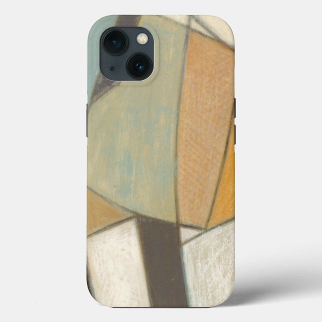 Abstract Composition with Muted Colours Case-Mate iPhone Case (Back)
