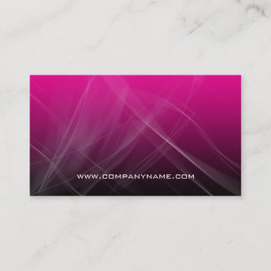Abstract Computer Business Card Pink Hi-Tech