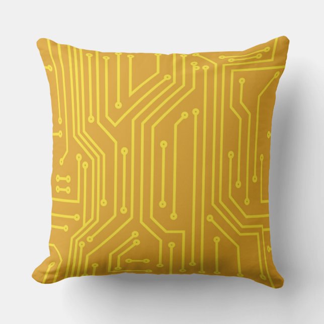 Abstract computer equipment cushion (Front)