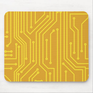 Abstract computer equipment mouse pad