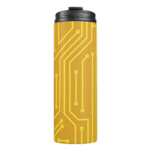 Abstract computer equipment thermal tumbler