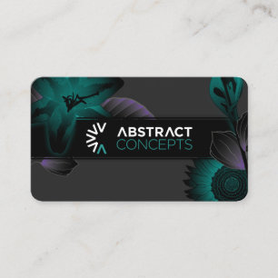 abstract concepts business cards