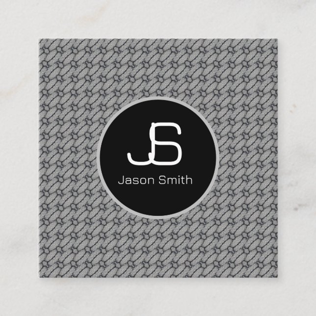 Abstract concrete pattern appointment card (Front)