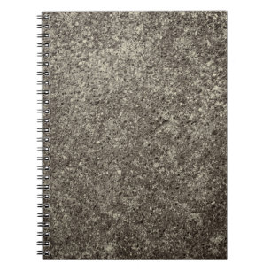 Abstract concrete texture notebook