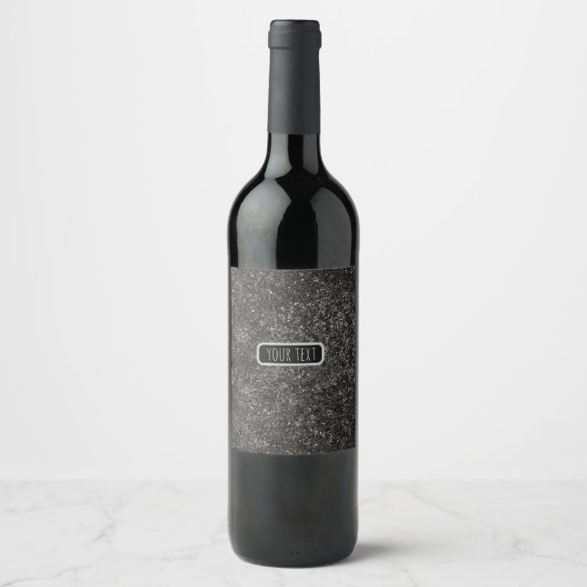 Abstract concrete texture wine label (Front)