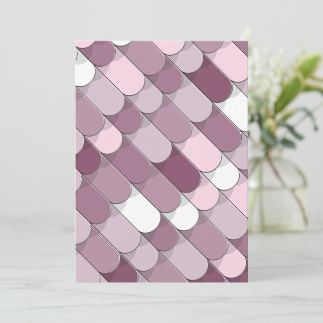 Abstract Construction (tiles) 2 Card (Standing Front)