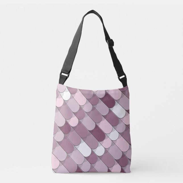 Abstract Construction (tiles) 2 Crossbody Bag (Front)
