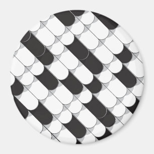 Abstract Construction (tiles) Magnet