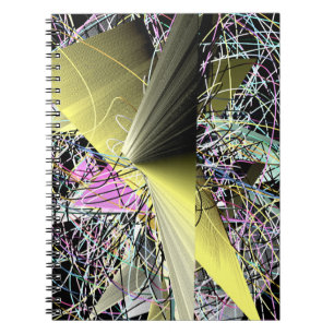 Abstract Contemporary Painting Notebook