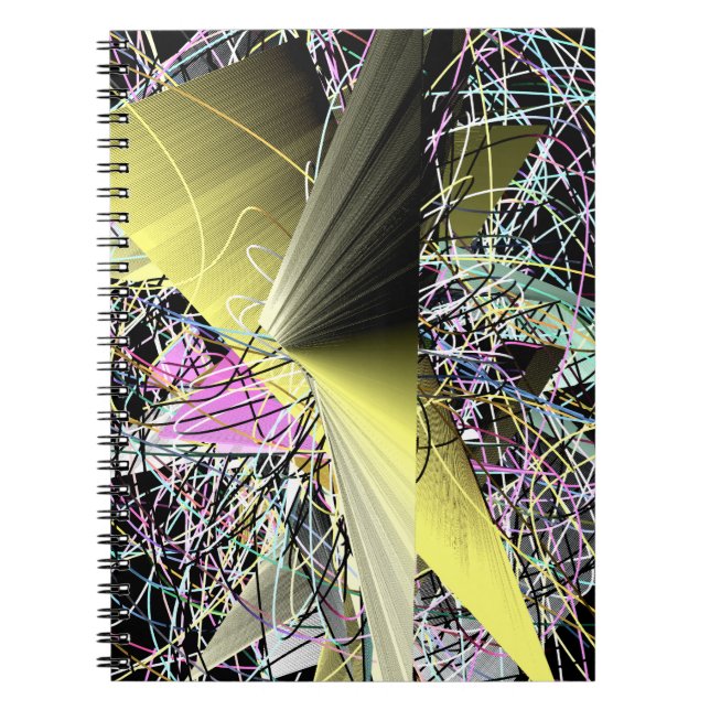 Abstract Contemporary Painting  Notebook (Front)