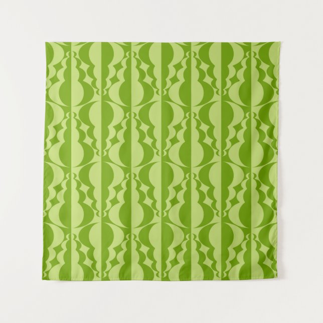 Abstract contrasting patterns. Flat,  simple geome Tapestry (Front)