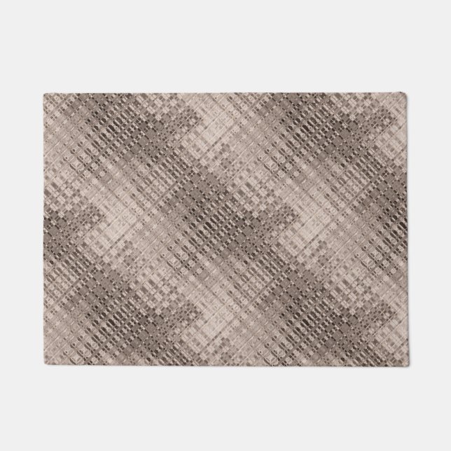 Abstract Copper Pattern Doormat (Front)