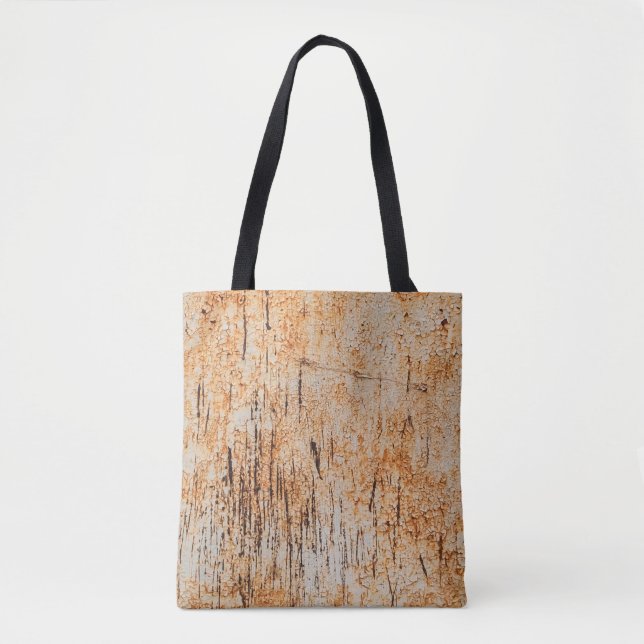 Abstract corroded colourful rusty metal background tote bag (Front)