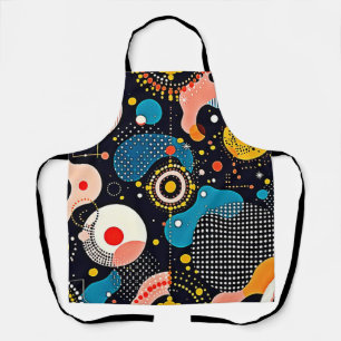 Abstract Cosmic Dance Apron