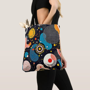 Abstract Cosmic Dance Tote Bag