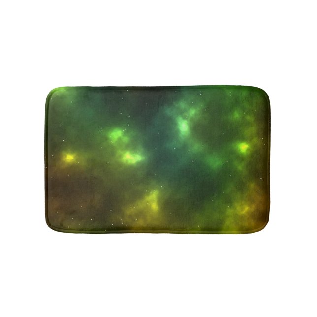 Abstract Cosmic Space Constellations Design Bath Mat (Front)