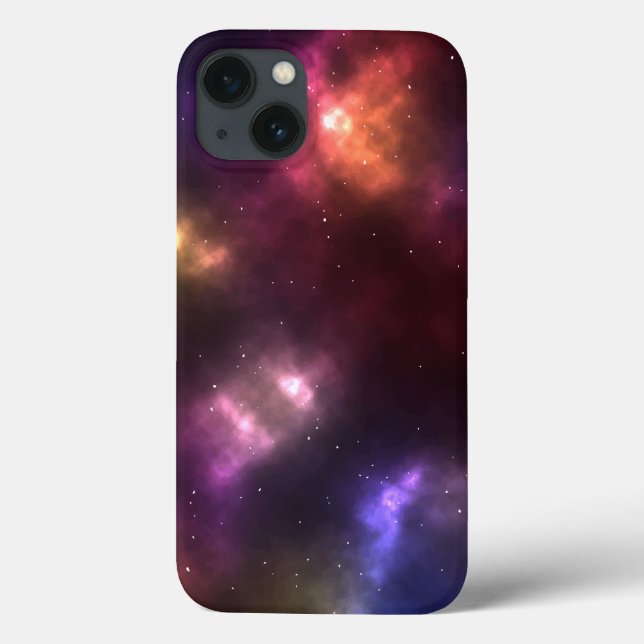 Abstract Cosmic Space Constellations Design Case-Mate iPhone Case (Back)