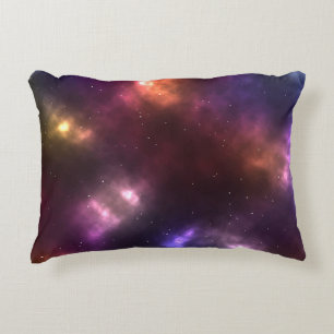 Abstract Cosmic Space Constellations Design Decorative Cushion