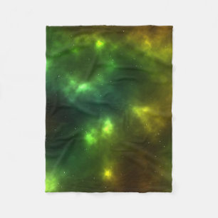 Abstract Cosmic Space Constellations Design Fleece Blanket