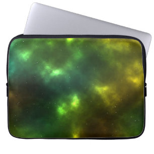 Abstract Cosmic Space Constellations Design Laptop Sleeve