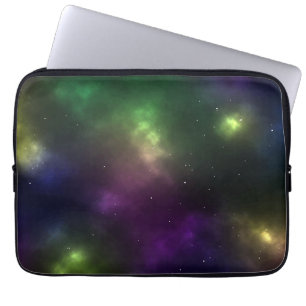Abstract Cosmic Space Constellations Design Laptop Sleeve