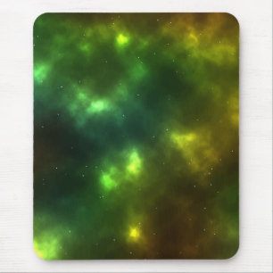 Abstract Cosmic Space Constellations Design Mouse Pad
