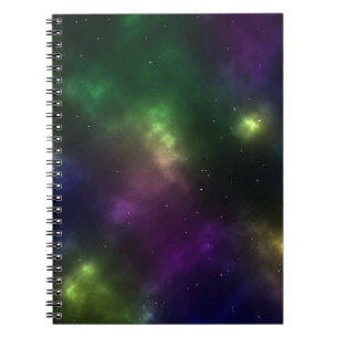 Abstract Cosmic Space Constellations Design Notebook