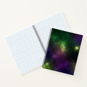 Abstract Cosmic Space Constellations Design Notebook