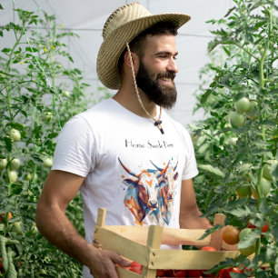 Abstract Cows, customisable T-Shirt