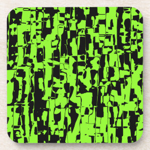 Abstract Crackle Coaster