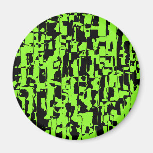 Abstract Crackle Magnet