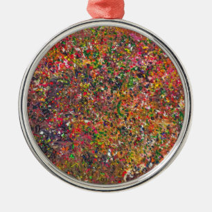 Abstract - Crayon - A Genuine Fiasco Metal Tree Decoration