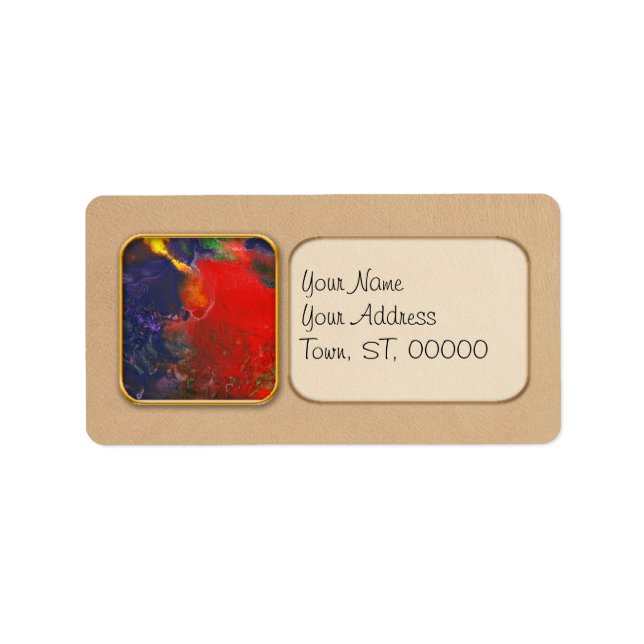 Abstract - Crayon - Andromeda Label (Front)