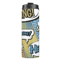 Abstract creative concept comic pop art style blan