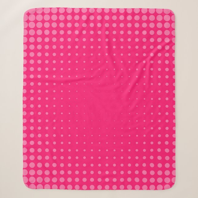 Abstract Creative concept comics pop art style bla Sherpa Blanket (Front)