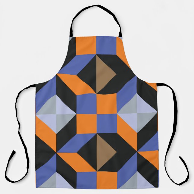 Abstract Creative Design Wallpaper Apron (Front)