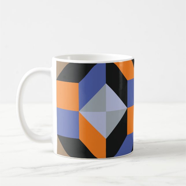 Abstract Creative Design Wallpaper Coffee Mug (Left)