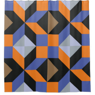 Abstract Creative Design Wallpaper Shower Curtain