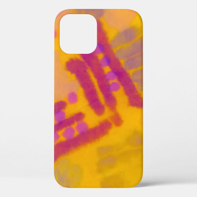 Abstract creative drawing. Autumn Colour backgroun Case-Mate iPhone Case (Back)
