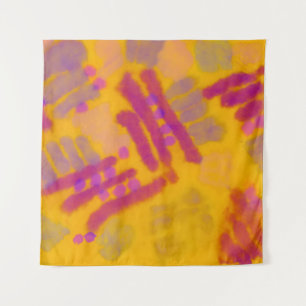 Abstract creative drawing. Autumn Colour backgroun Tapestry