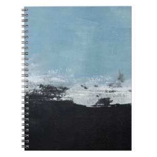 Abstract, Creative Hand-Painted Landscape. Notebook