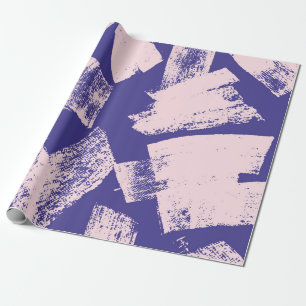 Abstract creative seamless pattern with brush stro wrapping paper