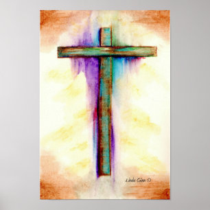Abstract Cross Poster